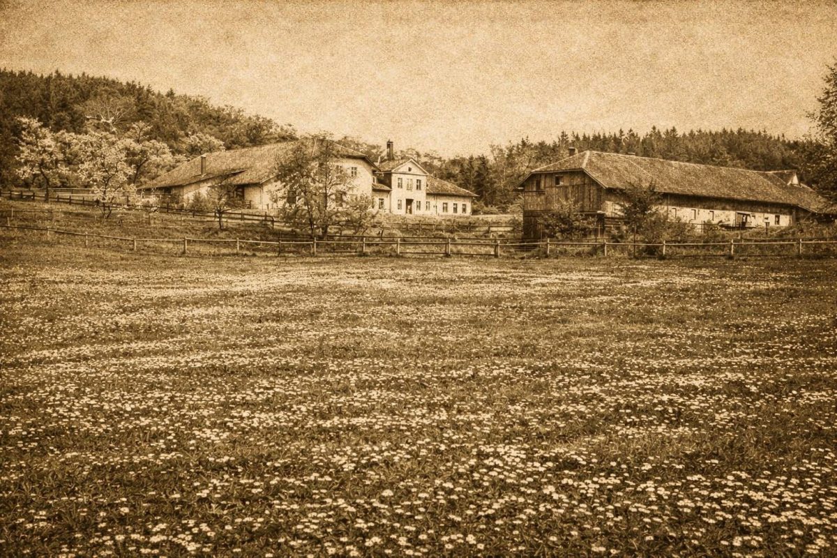 Gut Buchenhof mit Blick von Süd-Westen